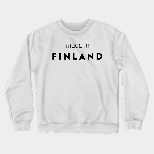 made in Finland Crewneck Sweatshirt by B-shirts